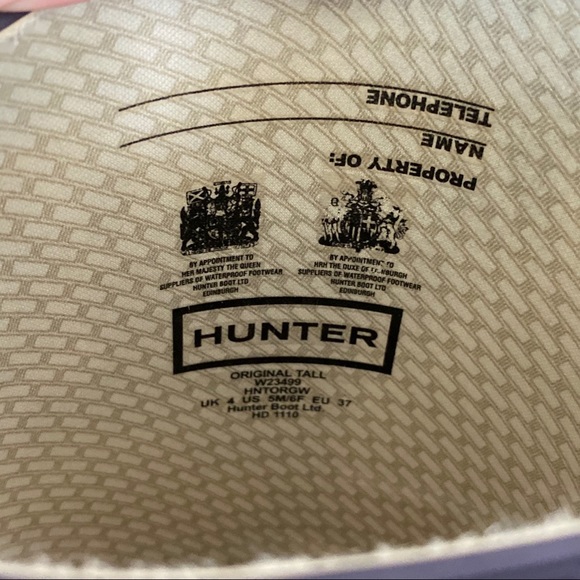 Original Tall Hunter Boots - Picture 6 of 6